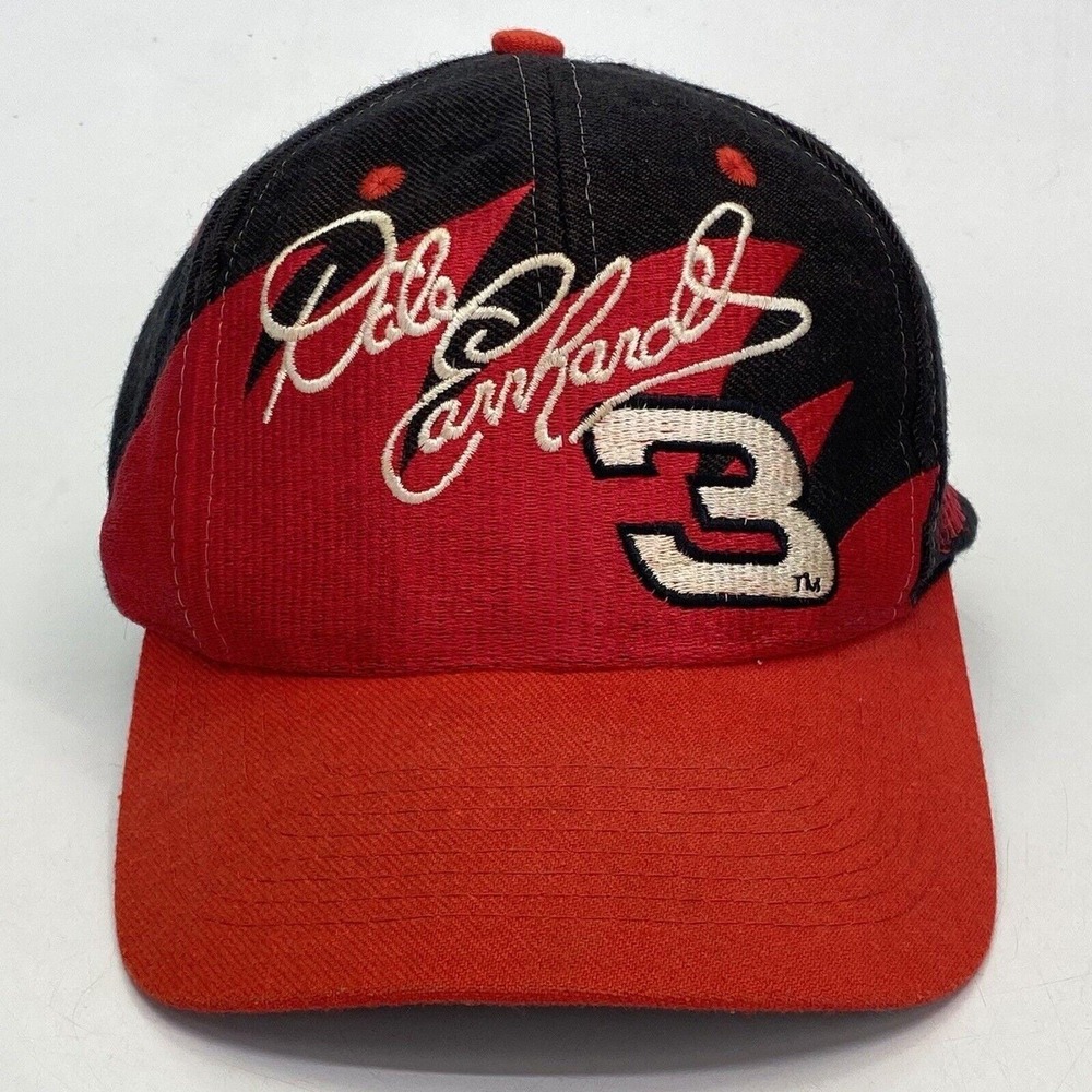 Vintage Logo Athletic Dale Earnhardt Sharktooth‎ Snapback Hat The Intimidator #3
